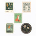 Postage Stamp Sticker Pack