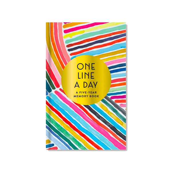 Rainbow One Line A Day Journal