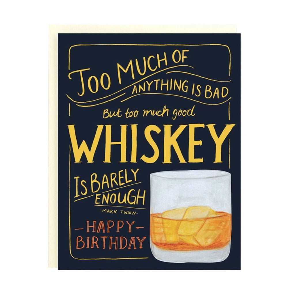 Birthday Whiskey Single Card