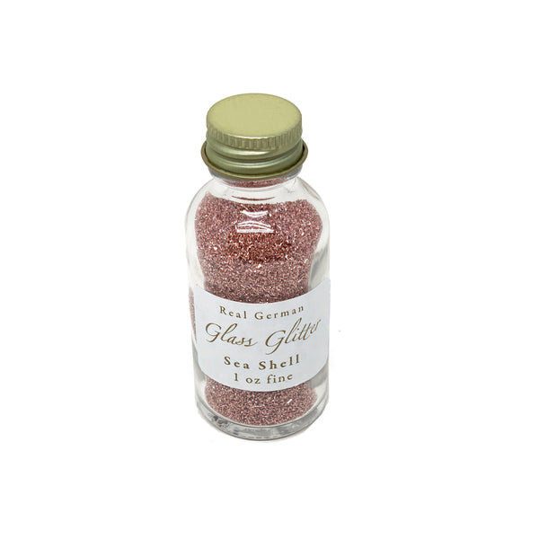 Sea Shell German Glass Glitter - 1oz