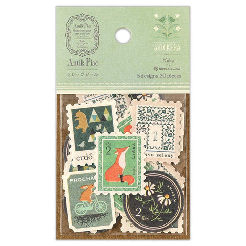 Postage Stamp Sticker Pack