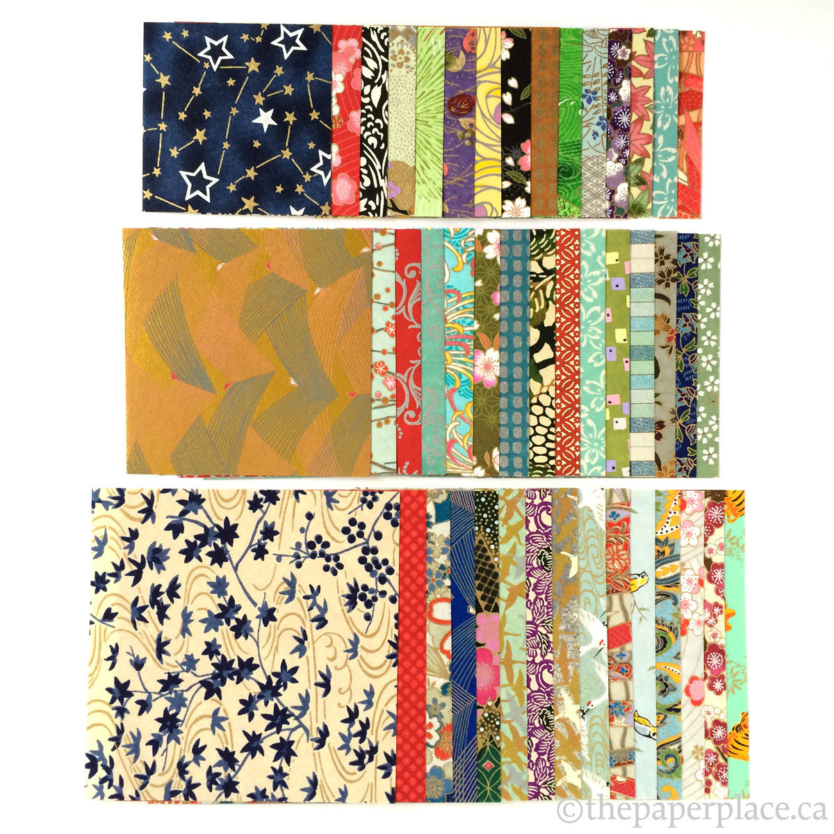 10cm Yuzen Patterned Origami - 40 Sheets – The Paper Place