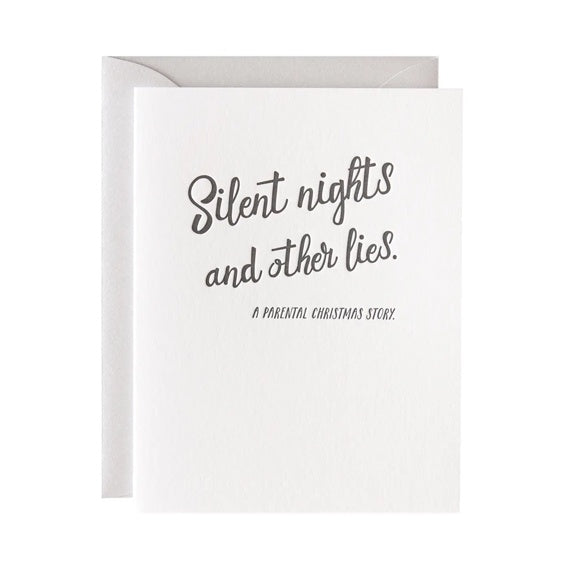 Silent Nights And Other Lies Single Card