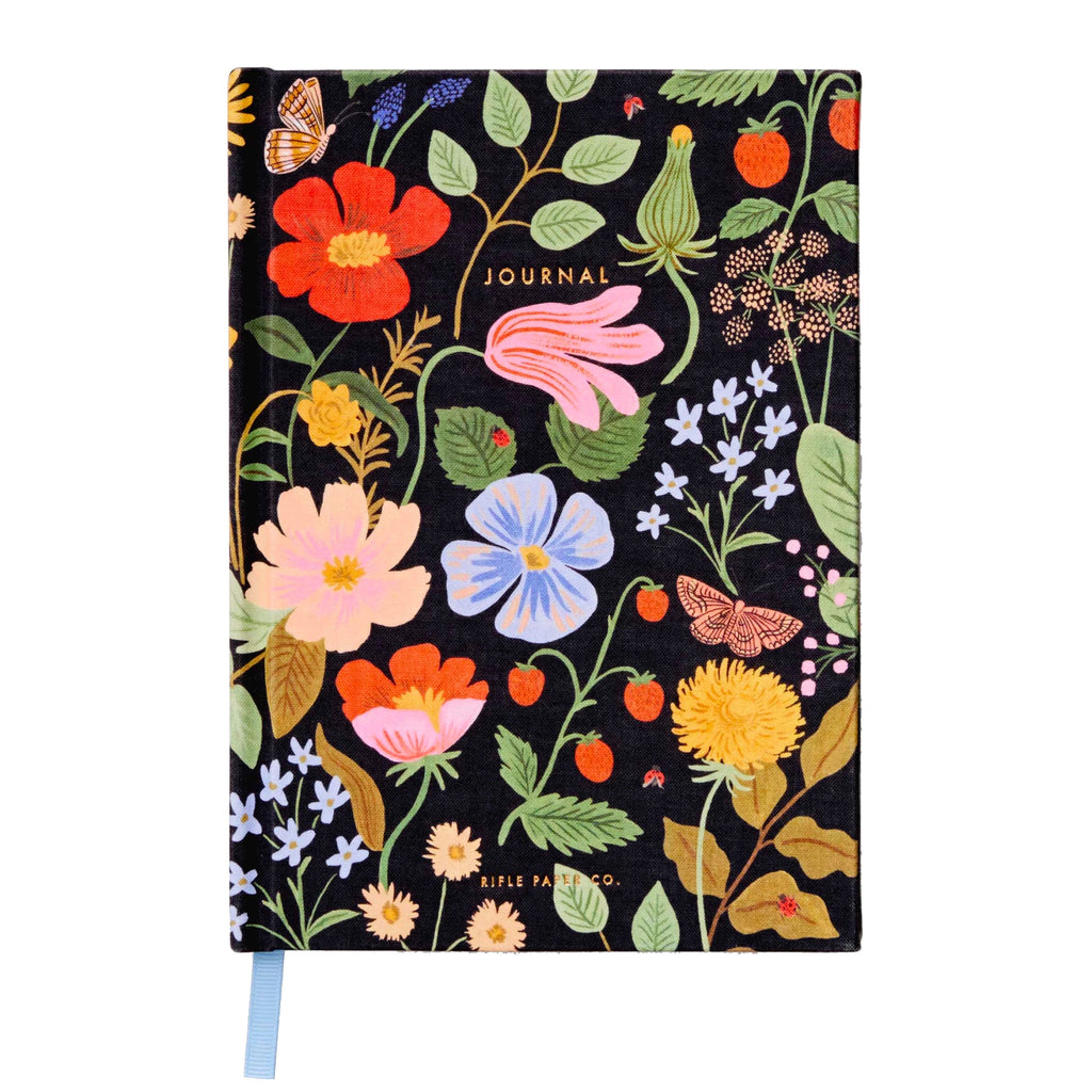Rifle Paper Co. Strawberry Fields Fabric Journal