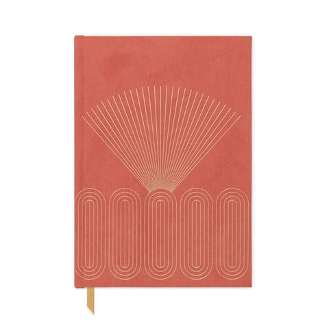 Terracotta Radiant Rays Journal