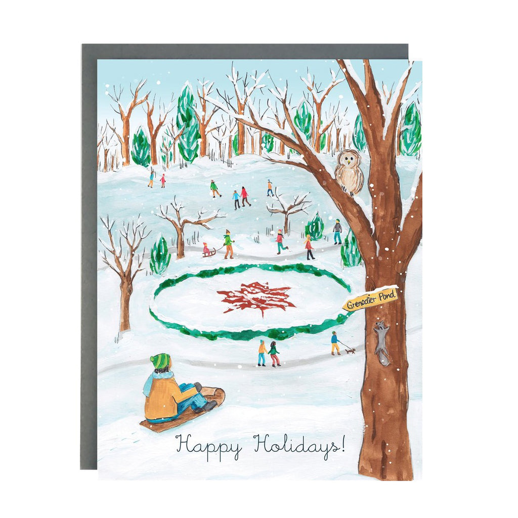 Toronto Holiday High Park Single Card