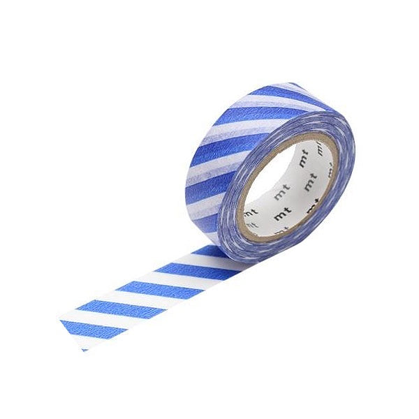 Blue Stripe Washi Tape - 15 mm