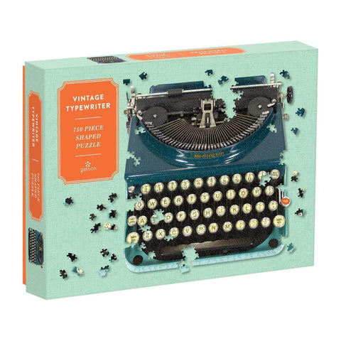 Vintage Typewriter Shaped Puzzle 750 Pieces