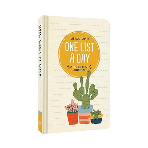 Listography: One List A Day Journal