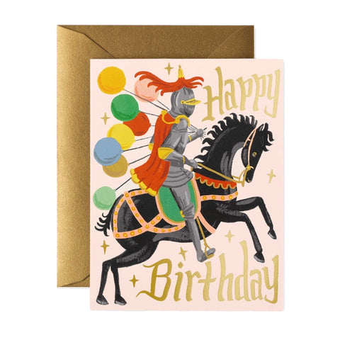 Rifle Knight Birthday Single Card