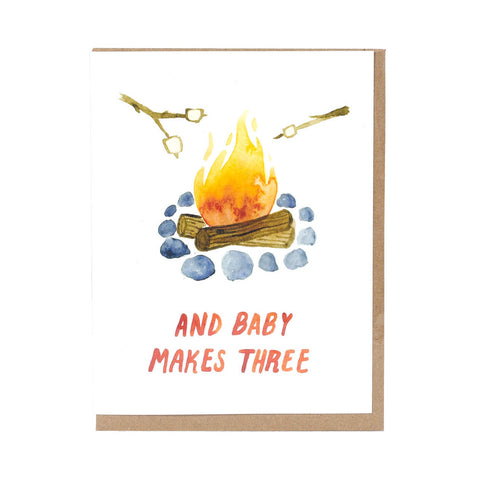 And Baby Makes Three Single Card