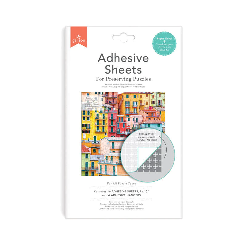 Adhesive Puzzle Sheets