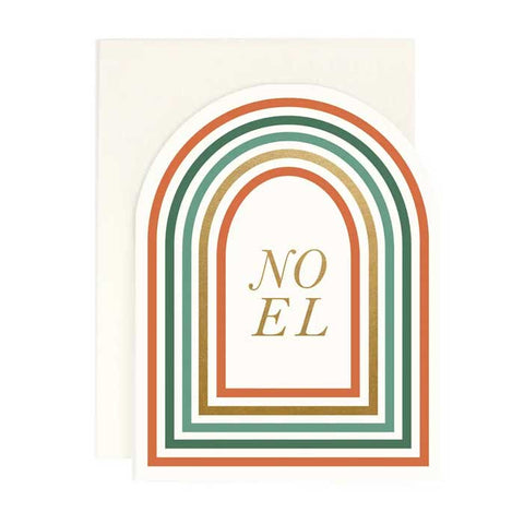 Arched Noel Single Card