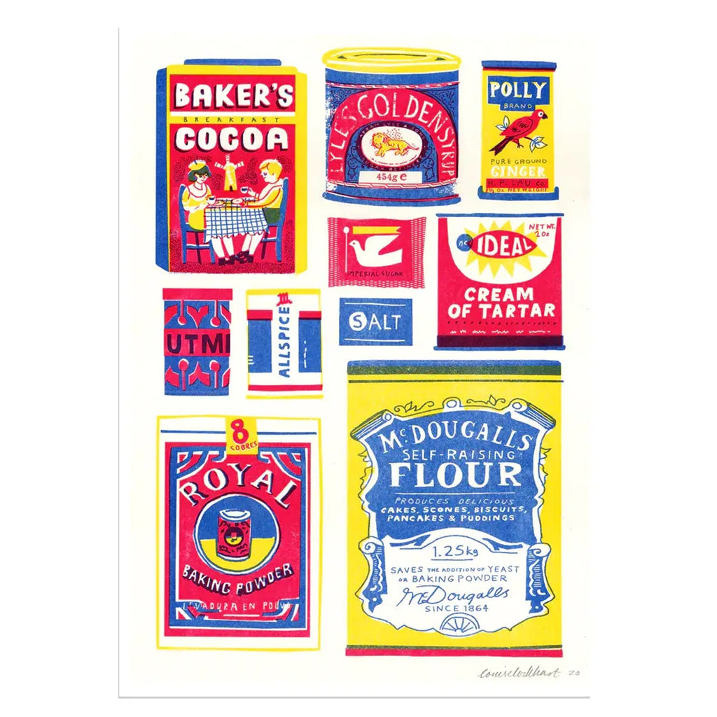 Baking Collection Riso Print