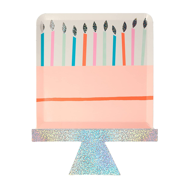 Birthday Cake Plates