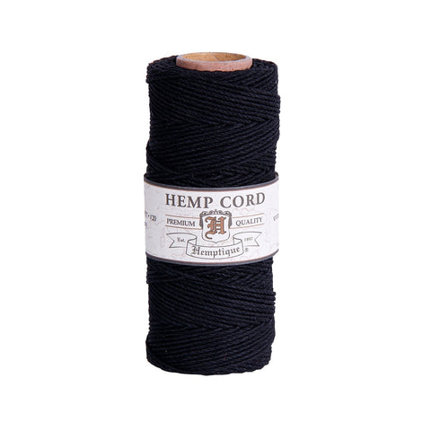 Hemp Cord - Black