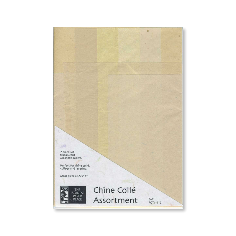 Buff Paper Map Buff Chine Collé Assortment – The Paper Place