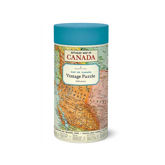 Map of Canada Puzzle, 1000pc