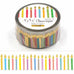 Birthday Candles Clear Washi Tape