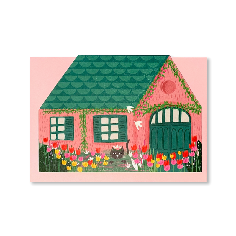 Clawed Monet House Single Card