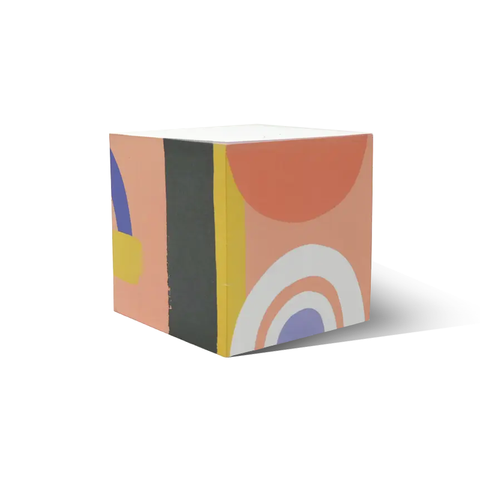 Colour Block Sticky Note Cube