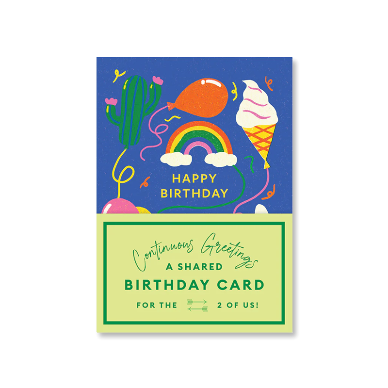 Continuous Greetings Birthday Card