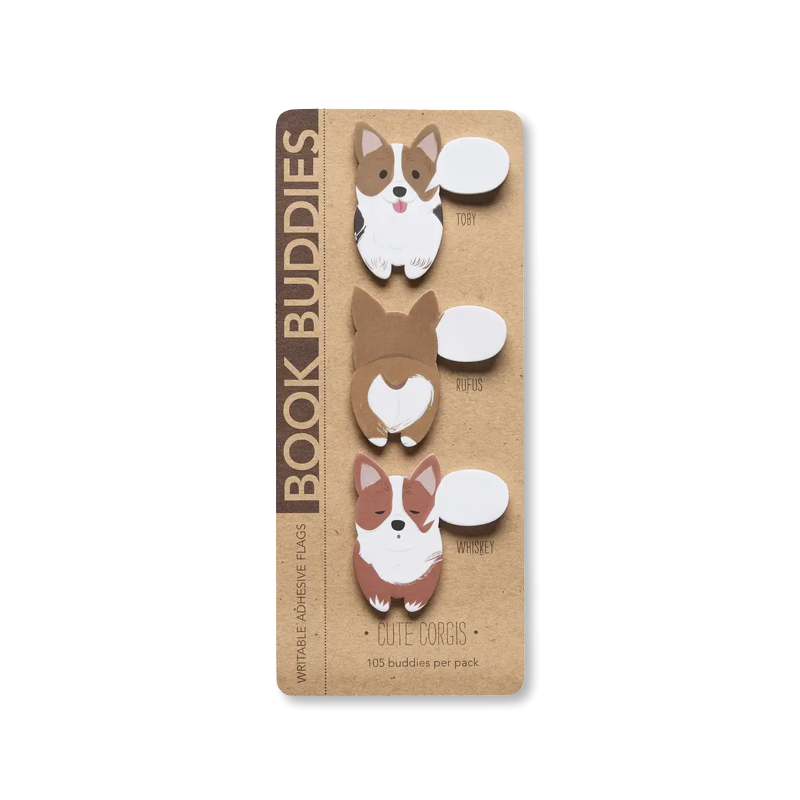 Cute Corgis Book Buddies