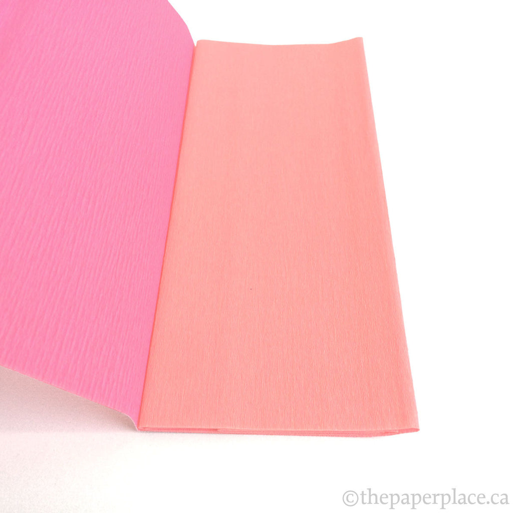 90g Double-Sided Crepe - Light Rose/Pink
