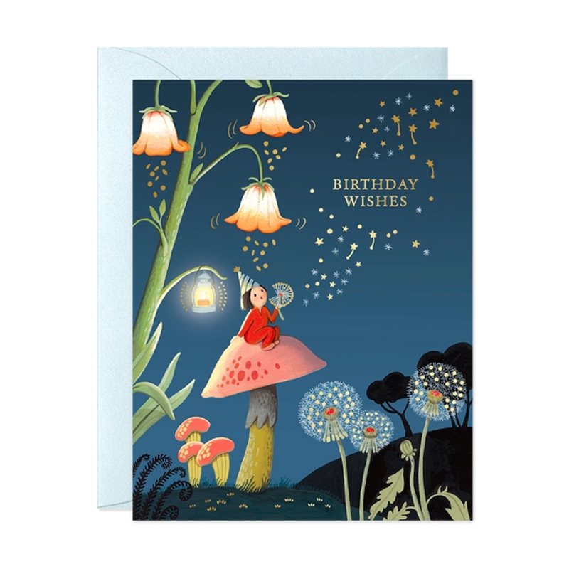Dandelion Night Single Card