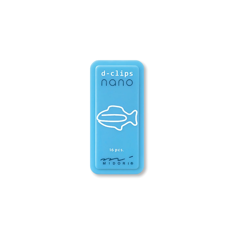 Fish Nano D-Clips - 16pcs
