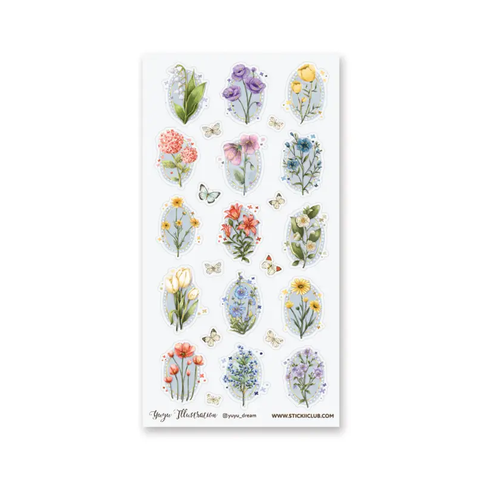 Floral Daydream Sticker Sheet