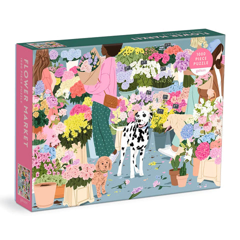 Flower Market 1000 Piece Puzzle