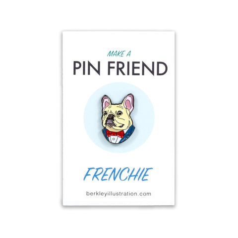 Berkley Frenchie Enamel Pin