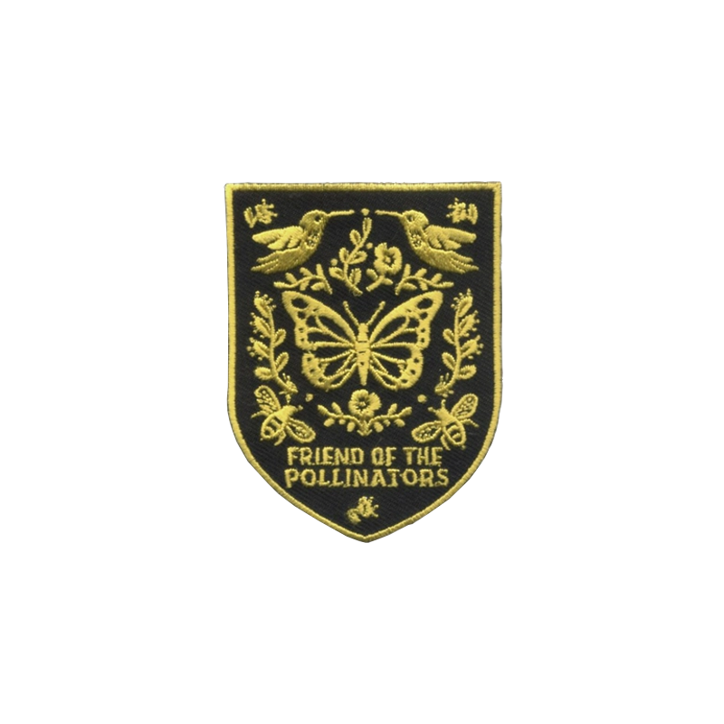 Friend of Pollinators Embroidered Patch