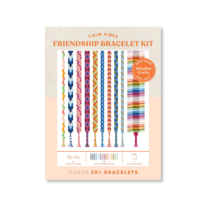 Pastel Friendship Bracelet Kit | Conscious Craft