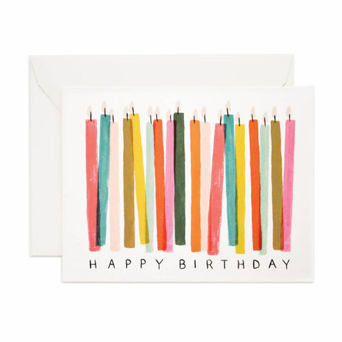 Birthday Candle Single Card