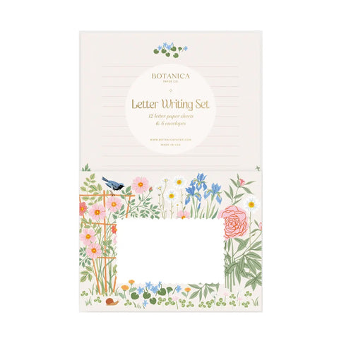 Garden Letter Writing Set