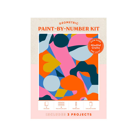 Geometric Paint By Number Kit