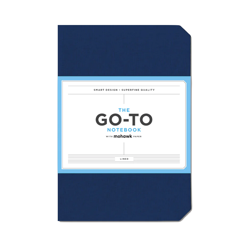 Go-To Lined Notebook Midnight Blue