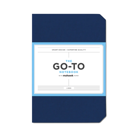 Go-To Lined Notebook Midnight Blue