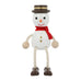 Large Wooden Snowman Shelf Sitter