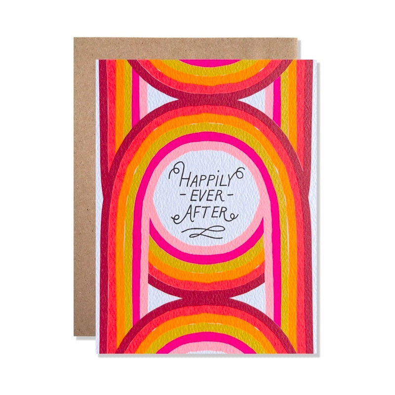 Happily Ever After Neon Single Card