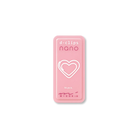 Heart Nano D-Clips - 16pcs