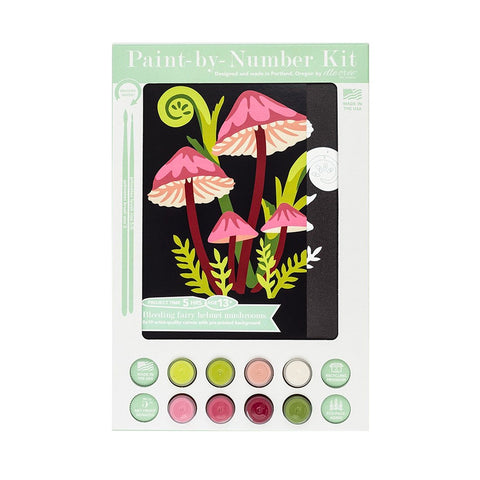 Bleeding Fairy Helmet Mushrooms Paint By Number Kit