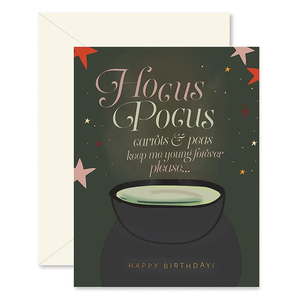 Hocus Pocus Birthday Single Card