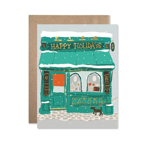 Holidays In Paris Single Card