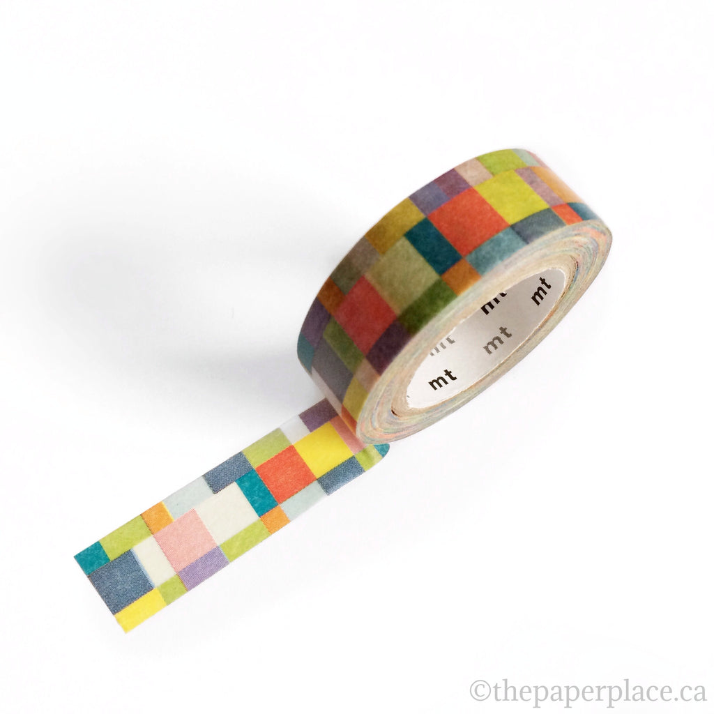 Mosaic Bright Washi Tape - 15mm