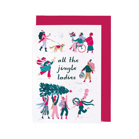 Jingle Ladies Single Card