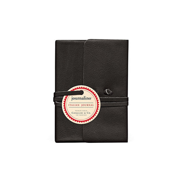 Black Leather Journalino