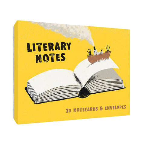 Literary Notes Boxed Cards